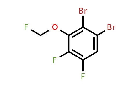 1803831-54-0 | 1,2-Dibromo-4,5-difluoro-3-(fluoromethoxy)benzene