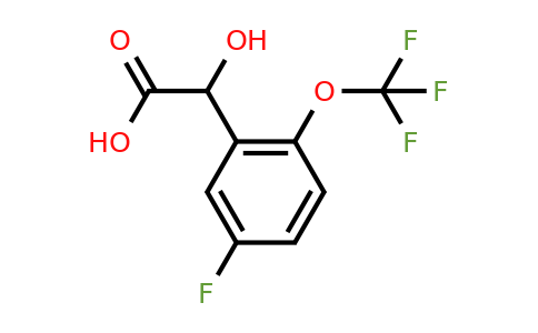 1803831-60-8 | 5-Fluoro-2-(trifluoromethoxy)mandelic acid
