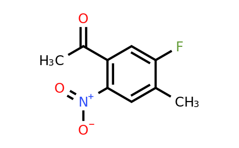 1803831-65-3 | 5'-Fluoro-4'-methyl-2'-nitroacetophenone