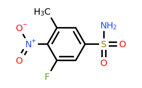 1803831-80-2 | 3-Fluoro-5-methyl-4-nitrobenzenesulfonamide