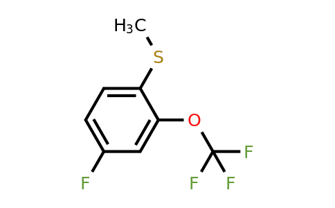 1803832-09-8 | 4-Fluoro-2-(trifluoromethoxy)thioanisole