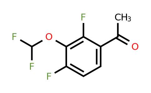 1803832-11-2 | 2',4'-Difluoro-3'-(difluoromethoxy)acetophenone