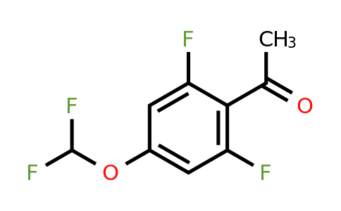 1803832-20-3 | 2',6'-Difluoro-4'-(difluoromethoxy)acetophenone