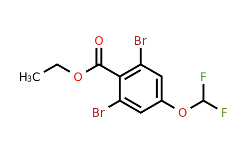 1803832-41-8 | Ethyl 2,6-dibromo-4-(difluoromethoxy)benzoate