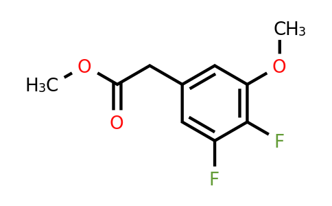 1803832-42-9 | Methyl 3,4-difluoro-5-methoxyphenylacetate
