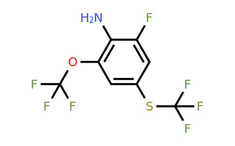 1803832-52-1 | 2-Fluoro-6-trifluoromethoxy-4-(trifluoromethylthio)aniline