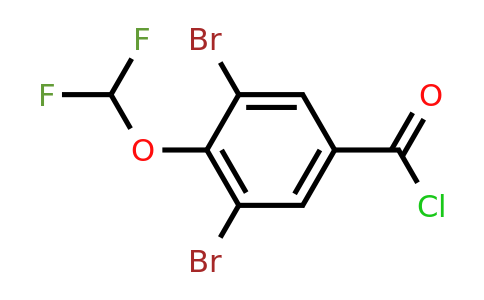 1803832-68-9 | 3,5-Dibromo-4-(difluoromethoxy)benzoyl chloride