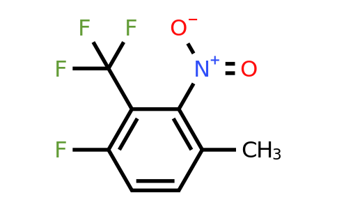 1803832-72-5 | 6-Fluoro-3-methyl-2-nitrobenzotrifluoride
