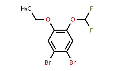 1803833-06-8 | 1,2-Dibromo-4-difluoromethoxy-5-ethoxybenzene