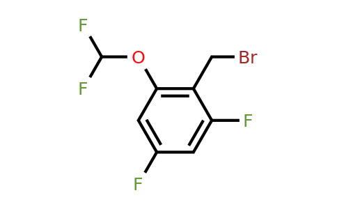 1803833-09-1 | 2,4-Difluoro-6-(difluoromethoxy)benzylbromide