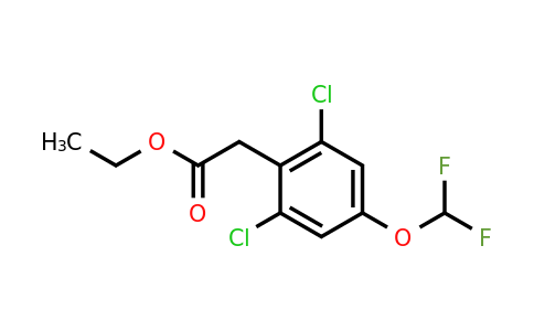 1803833-16-0 | Ethyl 2,6-dichloro-4-(difluoromethoxy)phenylacetate