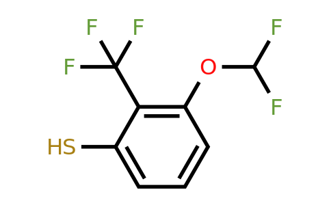 1803833-27-3 | 3-Difluoromethoxy-2-(trifluoromethyl)thiophenol