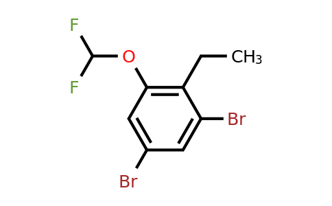 1803833-30-8 | 1,5-Dibromo-3-difluoromethoxy-2-ethylbenzene