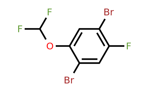 1803833-38-6 | 1,4-Dibromo-2-difluoromethoxy-5-fluorobenzene