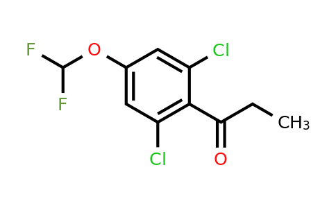 1803833-49-9 | 2',6'-Dichloro-4'-(difluoromethoxy)propiophenone