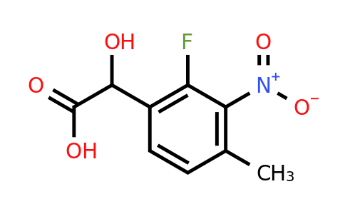 1803833-61-5 | 2-Fluoro-4-methyl-3-nitromandelic acid