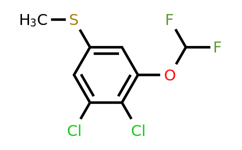 1803833-68-2 | 3,4-Dichloro-5-(difluoromethoxy)thioanisole