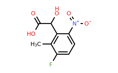 1803833-69-3 | 3-Fluoro-2-methyl-6-nitromandelic acid