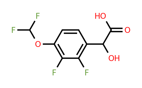 1803833-73-9 | 2,3-Difluoro-4-(difluoromethoxy)mandelic acid