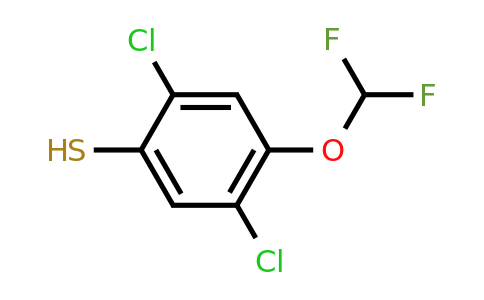 1803833-79-5 | 2,5-Dichloro-4-(difluoromethoxy)thiophenol