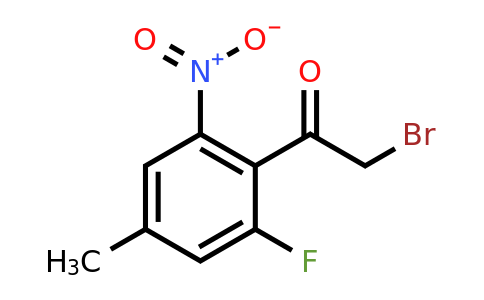 1803833-81-9 | 2'-Fluoro-4'-methyl-6'-nitrophenacyl bromide