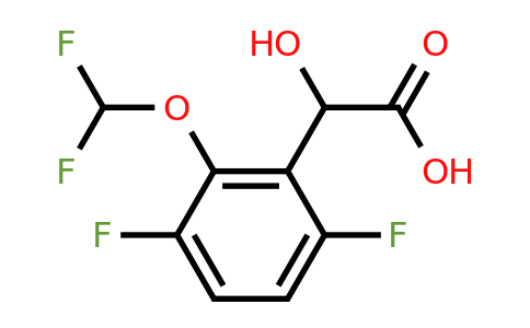 1803833-90-0 | 3,6-Difluoro-2-(difluoromethoxy)mandelic acid