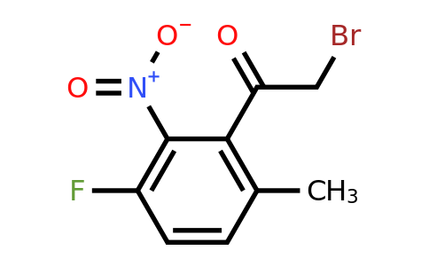 1803833-92-2 | 3'-Fluoro-6'-methyl-2'-nitrophenacyl bromide