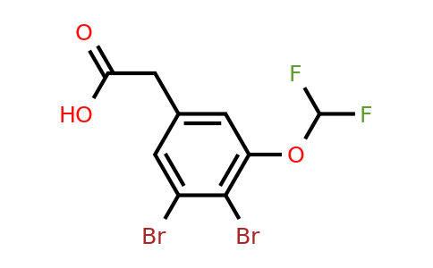1803834-15-2 | 3,4-Dibromo-5-(difluoromethoxy)phenylacetic acid
