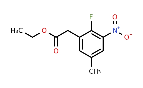 1803834-28-7 | Ethyl 2-fluoro-5-methyl-3-nitrophenylacetate
