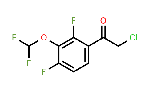 1803834-41-4 | 2',4'-Difluoro-3'-(difluoromethoxy)phenacyl chloride