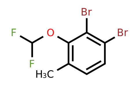1803834-77-6 | 3,4-Dibromo-2-(difluoromethoxy)toluene