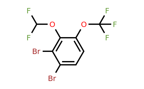 1803834-90-3 | 1,2-Dibromo-3-difluoromethoxy-4-(trifluoromethoxy)benzene