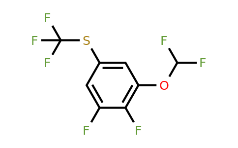 1803834-95-8 | 1,2-Difluoro-3-difluoromethoxy-5-(trifluoromethylthio)benzene