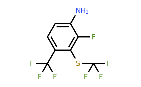 1803835-00-8 | 2-Fluoro-4-trifluoromethyl-3-(trifluoromethylthio)aniline