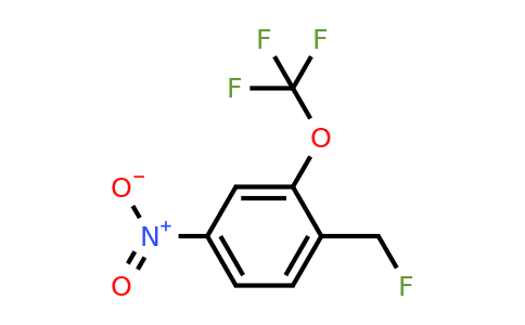 1803835-01-9 | 1-Fluoromethyl-4-nitro-2-(trifluoromethoxy)benzene