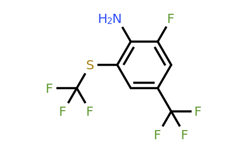 1803835-10-0 | 2-Fluoro-4-trifluoromethyl-6-(trifluoromethylthio)aniline