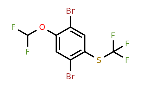 1803835-13-3 | 1,4-Dibromo-2-difluoromethoxy-5-(trifluoromethylthio)benzene