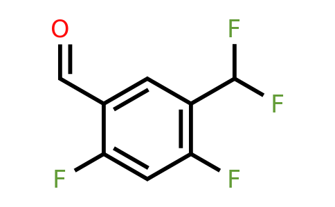 1803835-37-1 | 2,4-Difluoro-5-(difluoromethyl)benzaldehyde