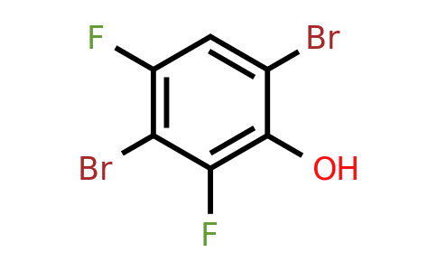 1803835-66-6 | 3,6-Dibromo-2,4-difluorophenol