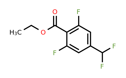 1803835-73-5 | Ethyl 2,6-difluoro-4-(difluoromethyl)benzoate
