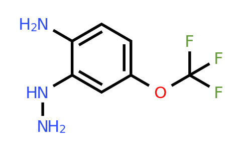 1803835-95-1 | 2-Hydrazinyl-4-(trifluoromethoxy)aniline