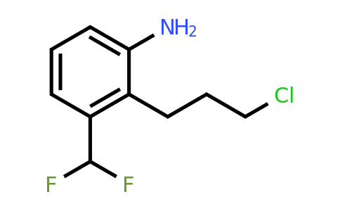 1803836-88-5 | 2-(3-Chloropropyl)-3-(difluoromethyl)aniline