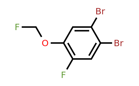 1803837-48-0 | 1,2-Dibromo-4-fluoro-5-(fluoromethoxy)benzene