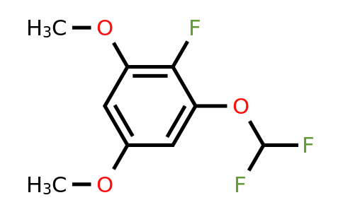 1803837-91-3 | 1-Difluoromethoxy-3,5-dimethoxy-2-fluorobenzene