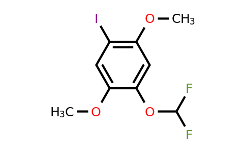 1803838-02-9 | 1-Difluoromethoxy-2,5-dimethoxy-4-iodobenzene
