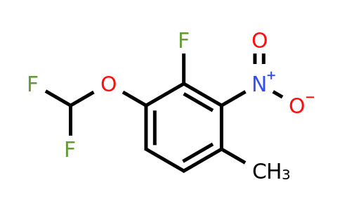 1803838-64-3 | 4-Difluoromethoxy-3-fluoro-2-nitrotoluene