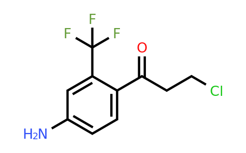 1803839-97-5 | 1-(4-Amino-2-(trifluoromethyl)phenyl)-3-chloropropan-1-one