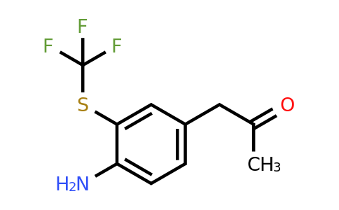 1803840-23-4 | 1-(4-Amino-3-(trifluoromethylthio)phenyl)propan-2-one
