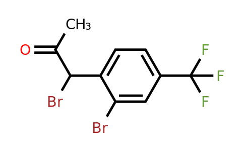 1803841-39-5 | 1-Bromo-1-(2-bromo-4-(trifluoromethyl)phenyl)propan-2-one