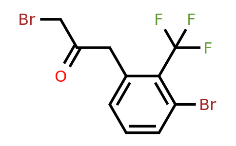 1803841-49-7 | 1-Bromo-3-(3-bromo-2-(trifluoromethyl)phenyl)propan-2-one